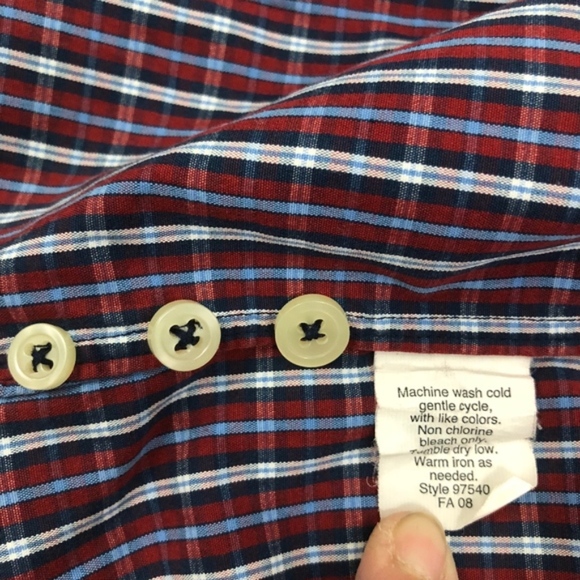 [Haberdashery by J. Crew] Men's Plaid Button Down - Picture 7 of 7